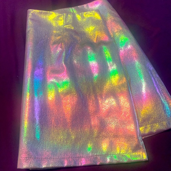 dELiA*s Dresses & Skirts - Dolls Kill dELiA*S Plus Size Iridescent Skirt XXL